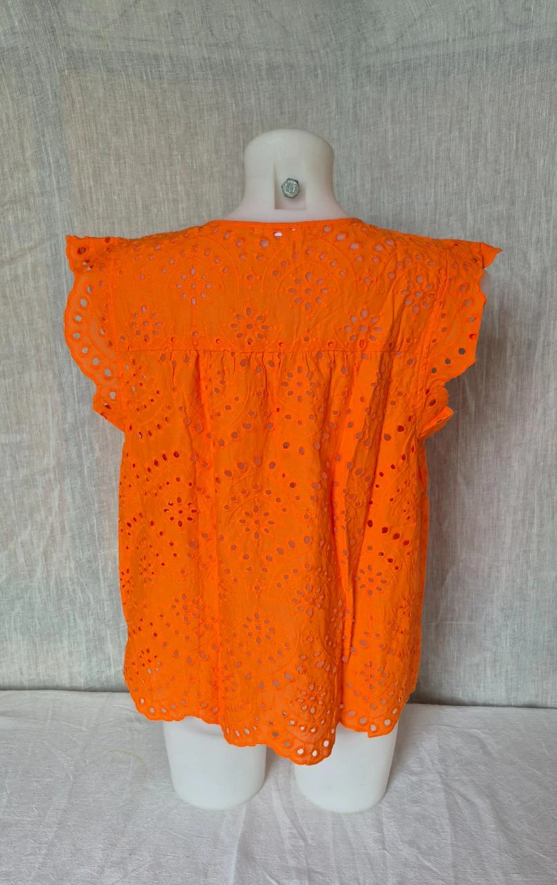 Orange blouse "Gémo" size XL new – photo 3